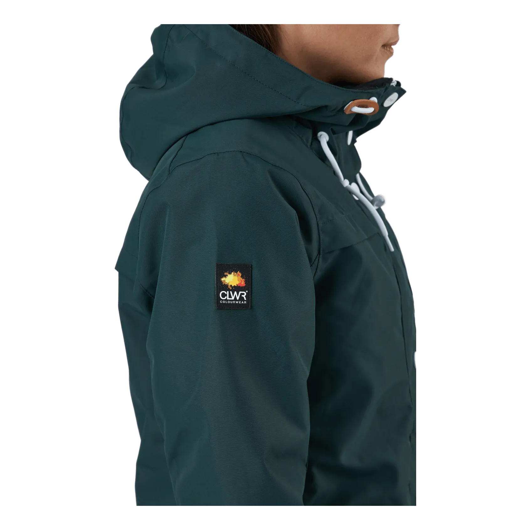 Ropa de color Ida Jkt W Dark Green 676
