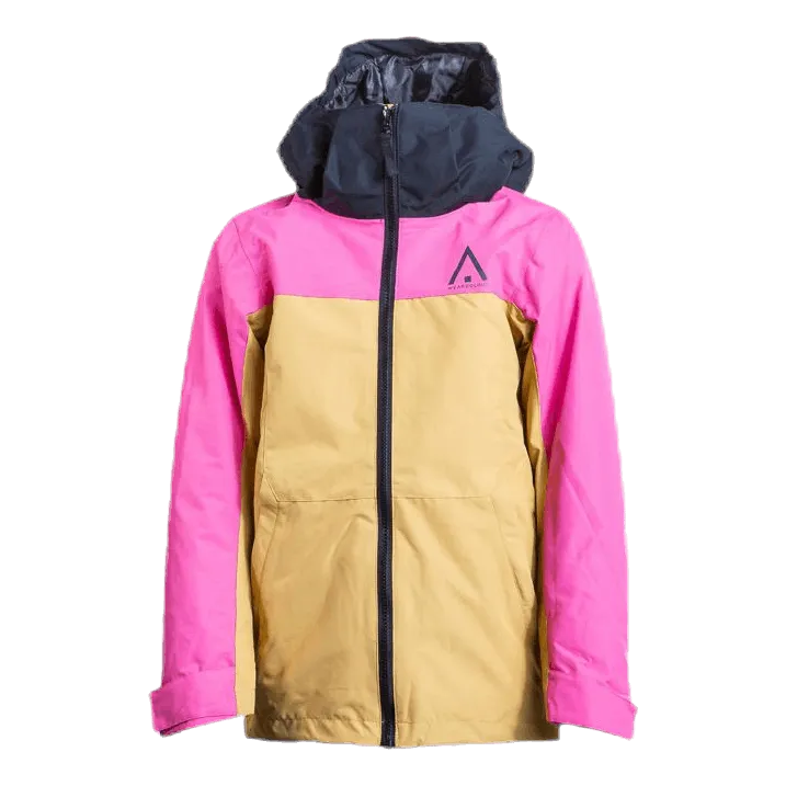 Ropa de color Split Jacket Youth Pink/Beige