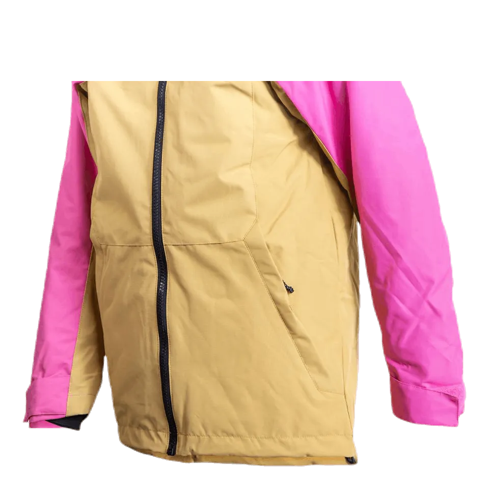Ropa de color Split Jacket Youth Pink/Beige