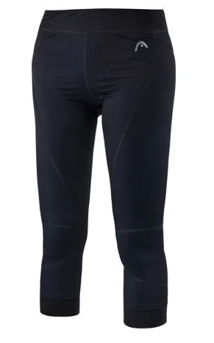 Ropa de Padel Head CAPSULE 3/4 LEGGING W BLACK |