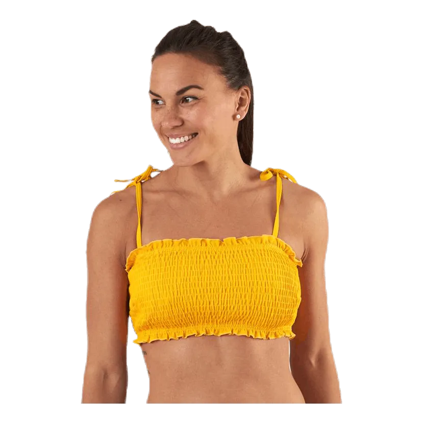 Ropa de playa Waikani Lani Smock Top Yellow