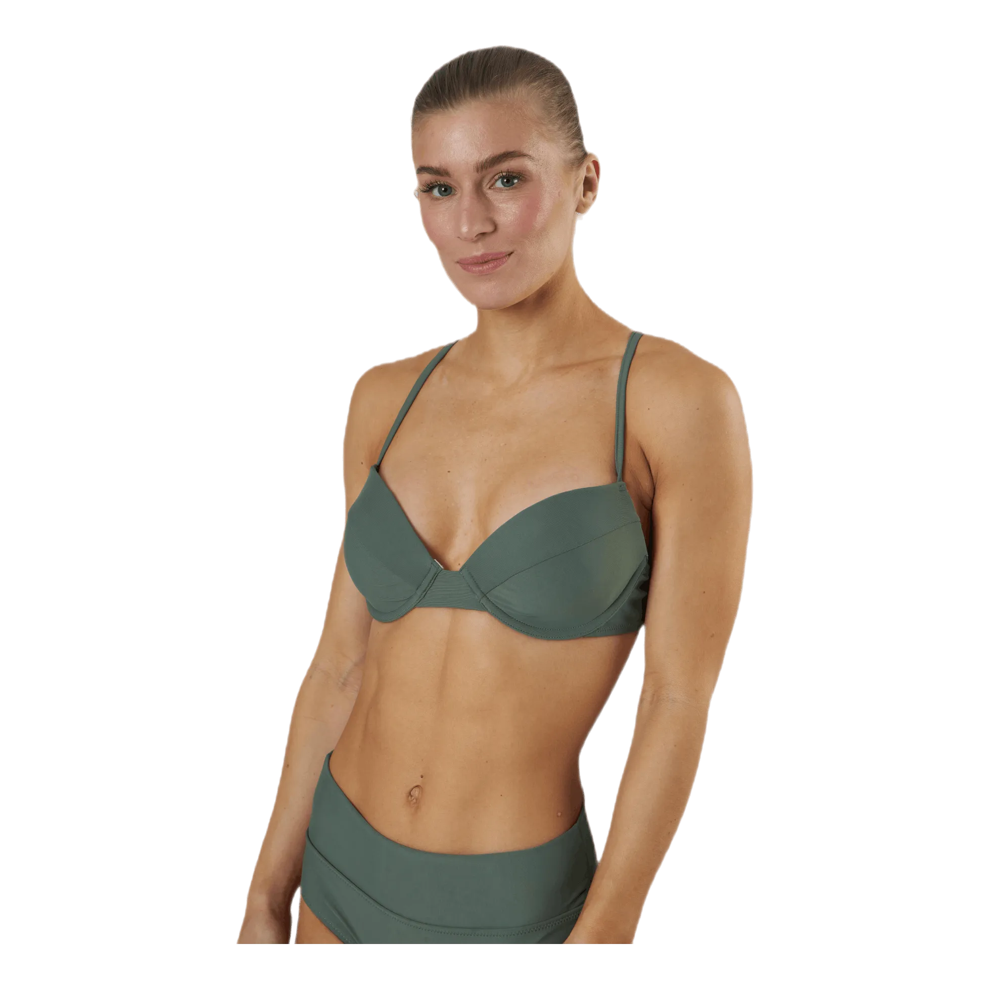 Ropa de playa Waikani Missy Bra Green