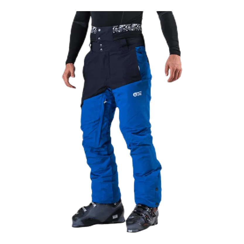 Ropa ecológica Picture Panel Pant Blue