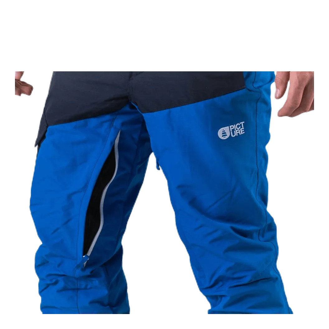 Ropa ecológica Picture Panel Pant Blue