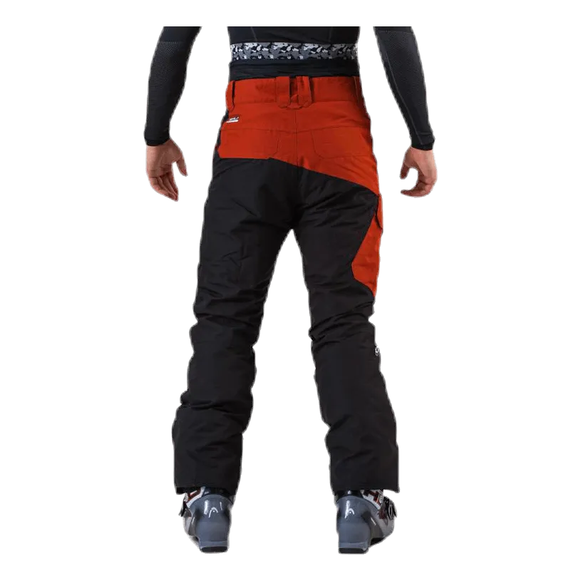 Ropa ecológica Picture Panel Pant Orange/Black