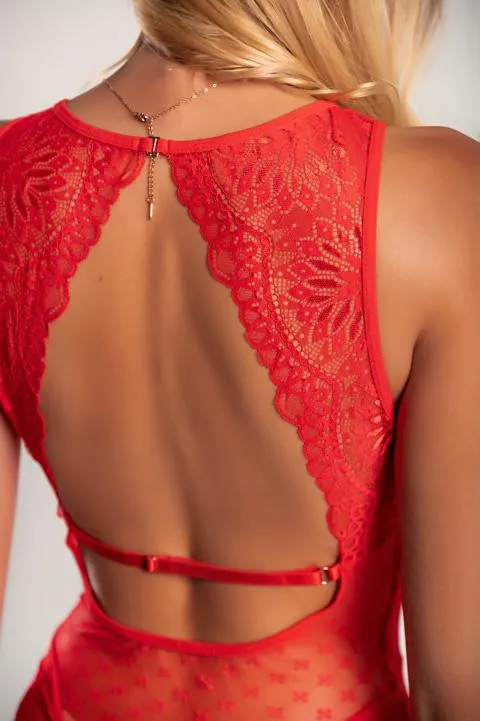 Ropa interior de una pieza Comitán, rojo