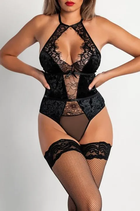 Ropa interior de una pieza Ocosingo, negro