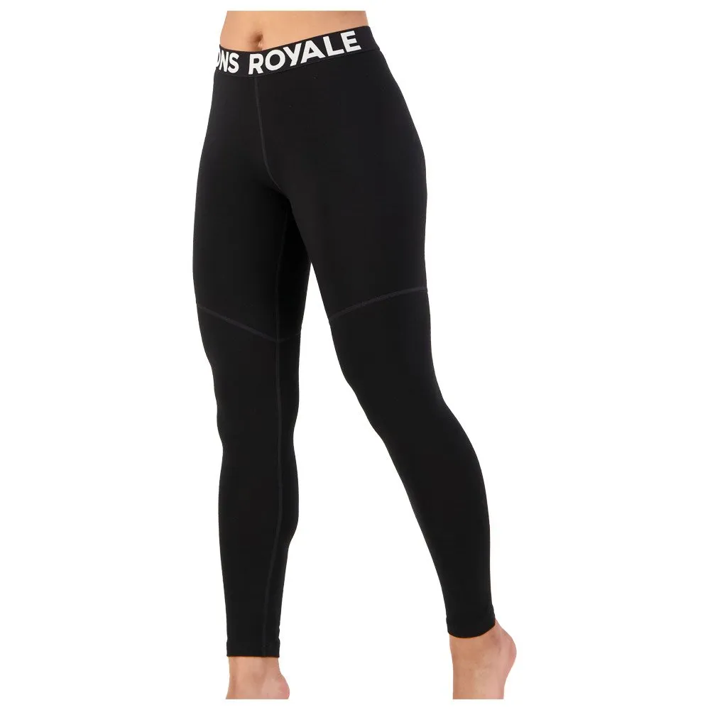 Ropa interior técnica Mons Royale Europe W's Cascade Legging Black