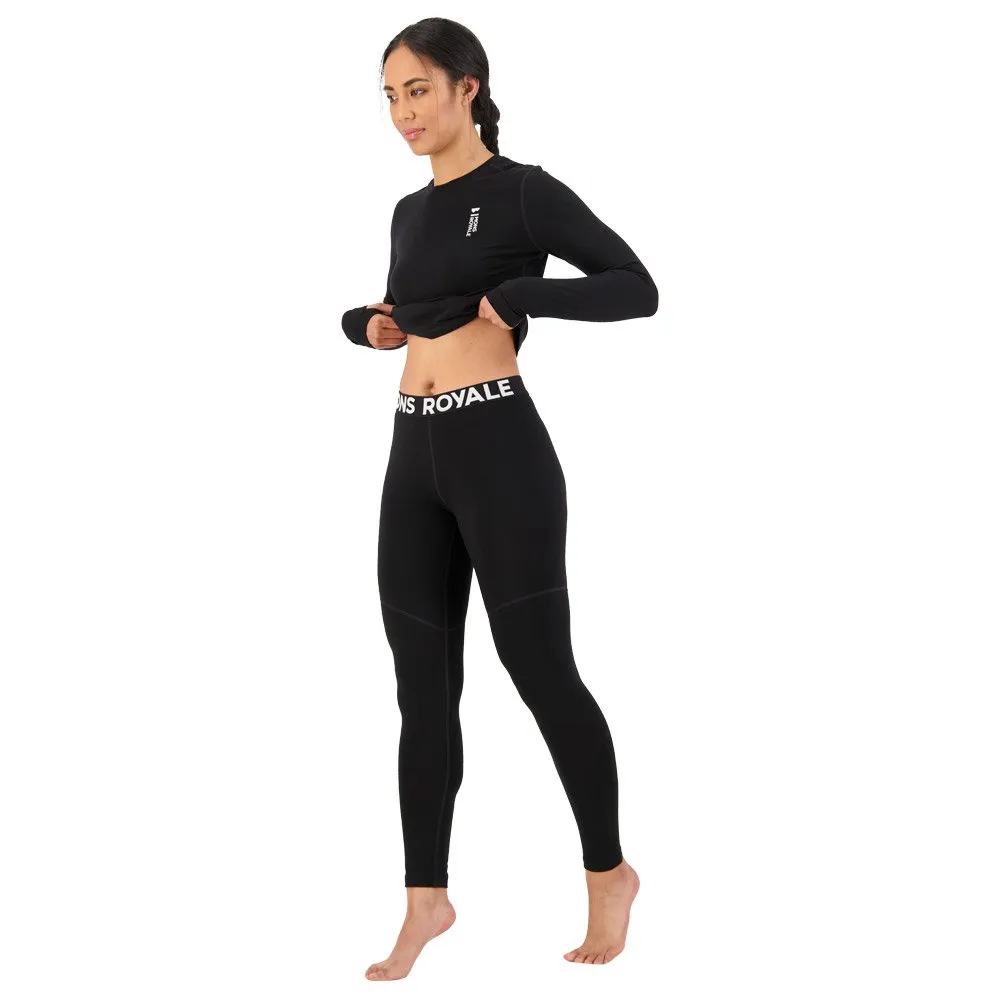 Ropa interior técnica Mons Royale Europe W's Cascade Legging Black