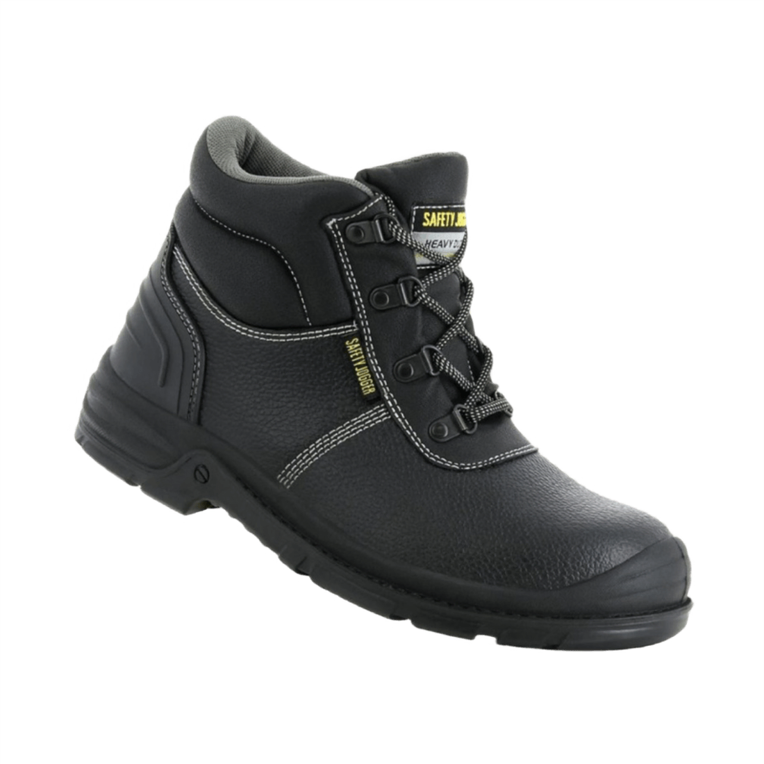 Safety jogger 6237 / bestboy231 talla 43 zapato cuero punta y plantilla de acero economico negro 6''