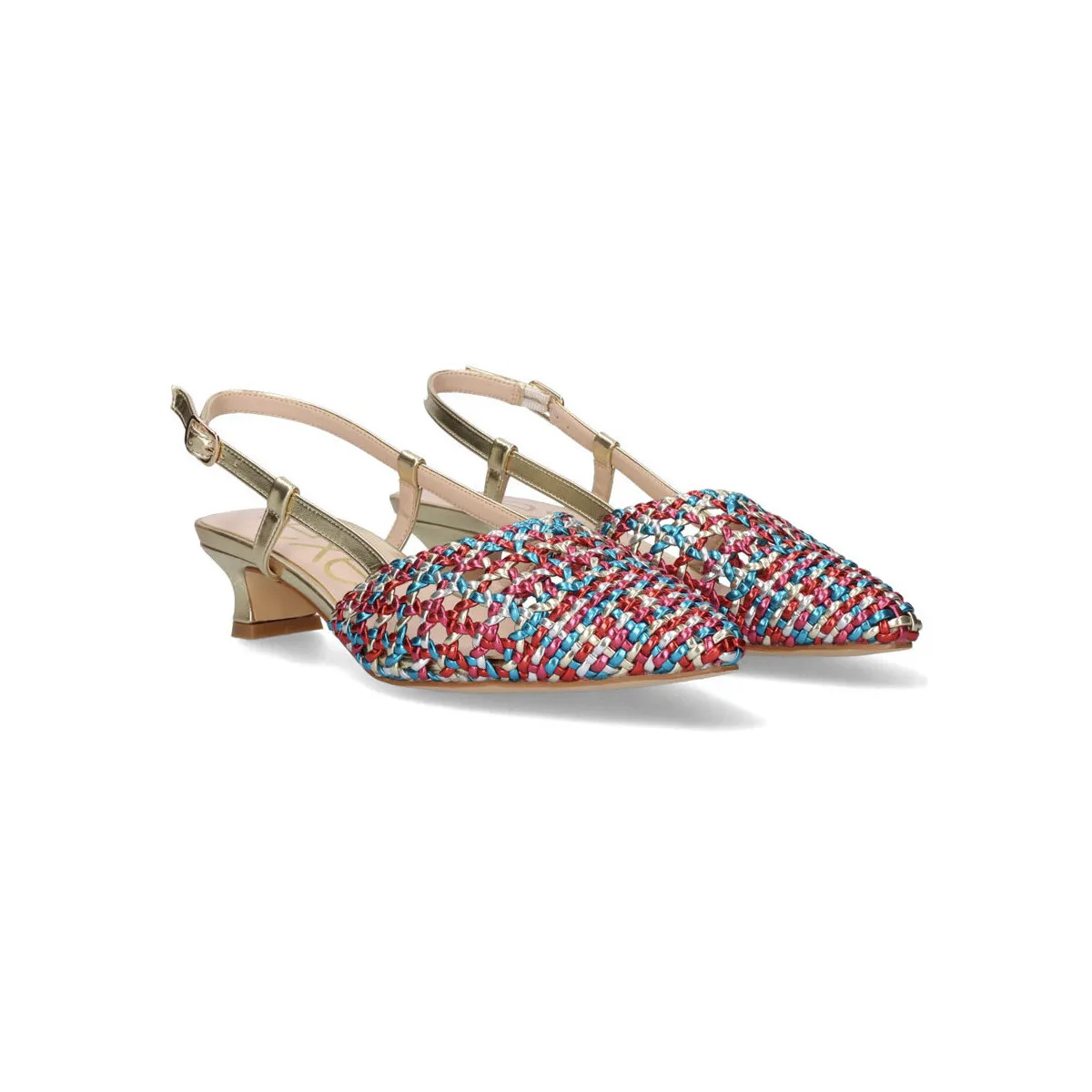 SANDALIA TACÓN EXÉ 240803 MULTICOLOR
