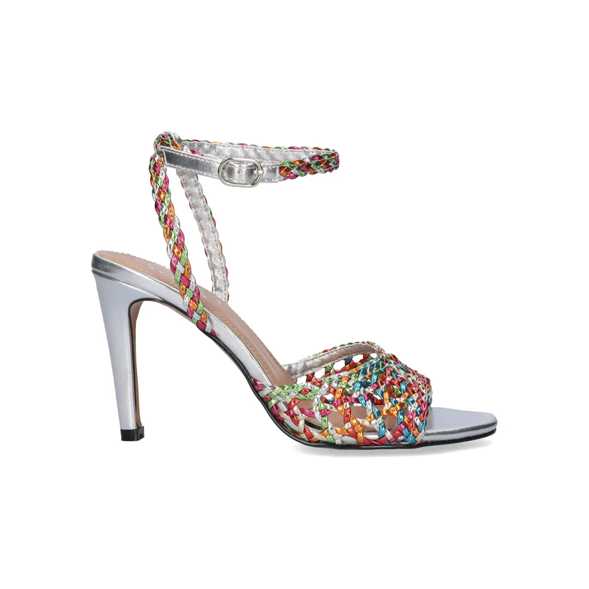SANDALIA TACÓN EXÉ REBECA447 METALLIC MULTICOLOR