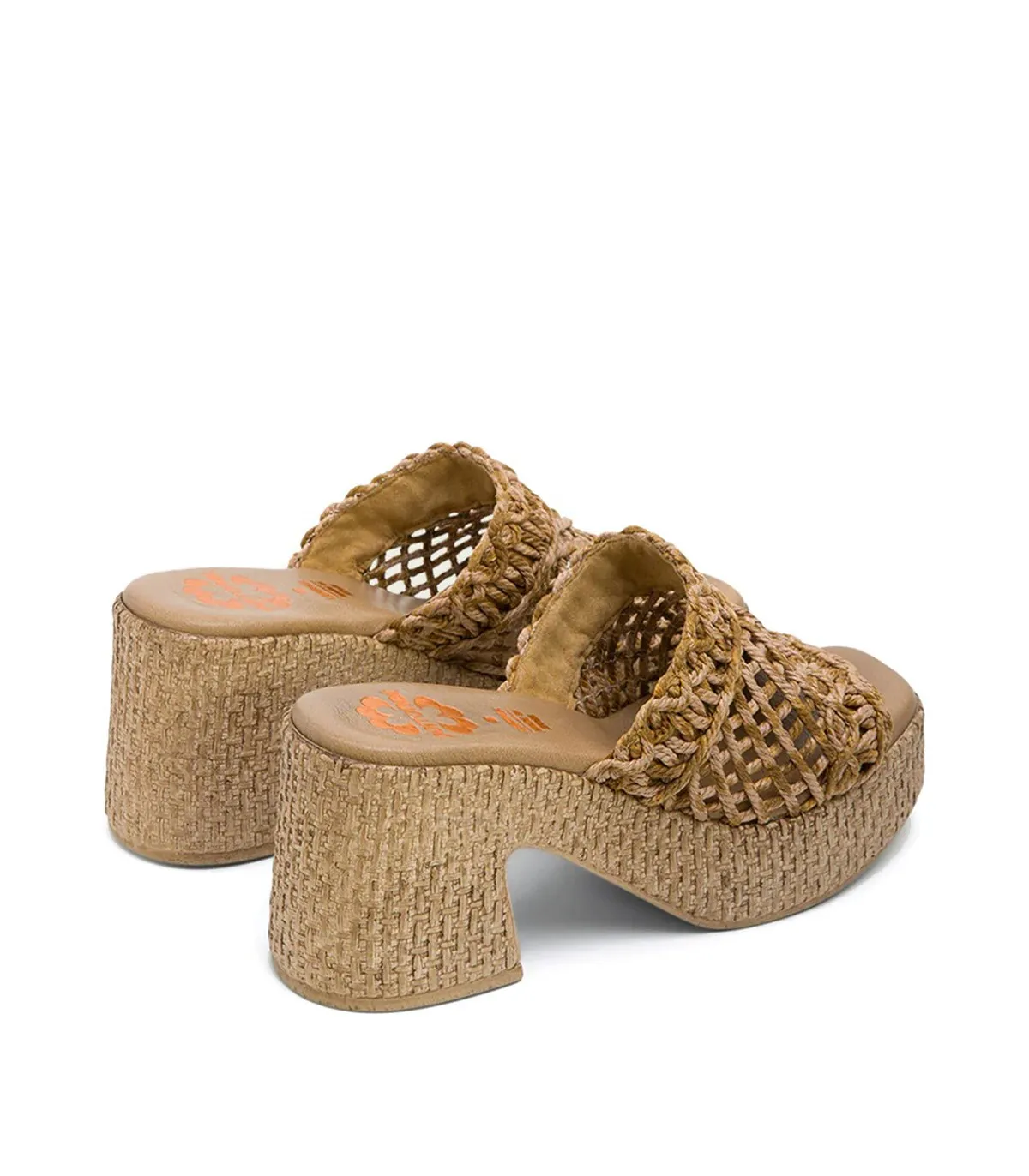 SANDALIAS DE TACÓN DESTALONADA PORRONET JUDITH 3064 CUERO