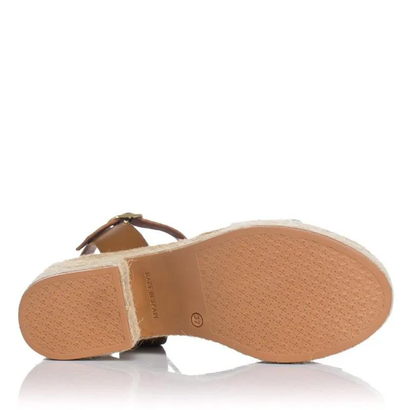 Sandalias De TacÓn Popa Abaka Mujer Blanco