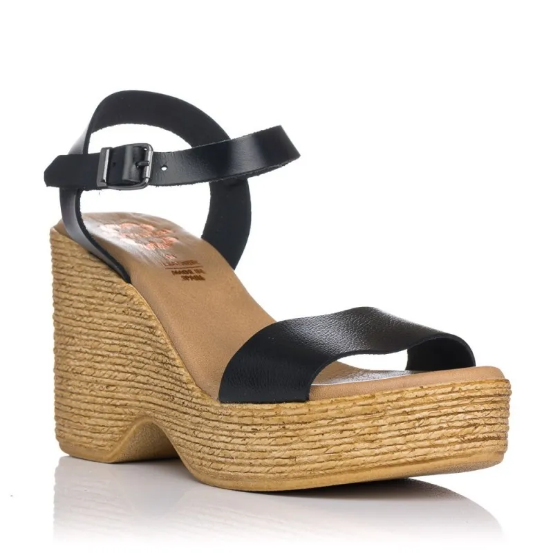 Sandalias De TacÓn Porronet 2992 Mujer Negro