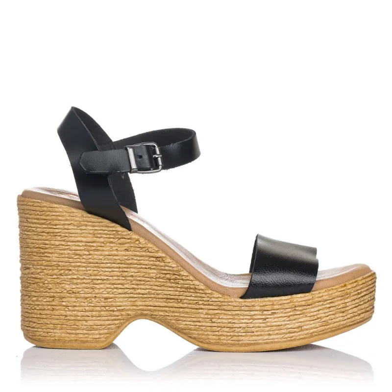 Sandalias De TacÓn Porronet 2992 Mujer Negro