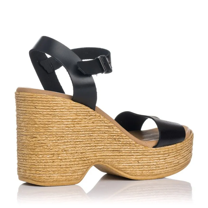 Sandalias De TacÓn Porronet 2992 Mujer Negro