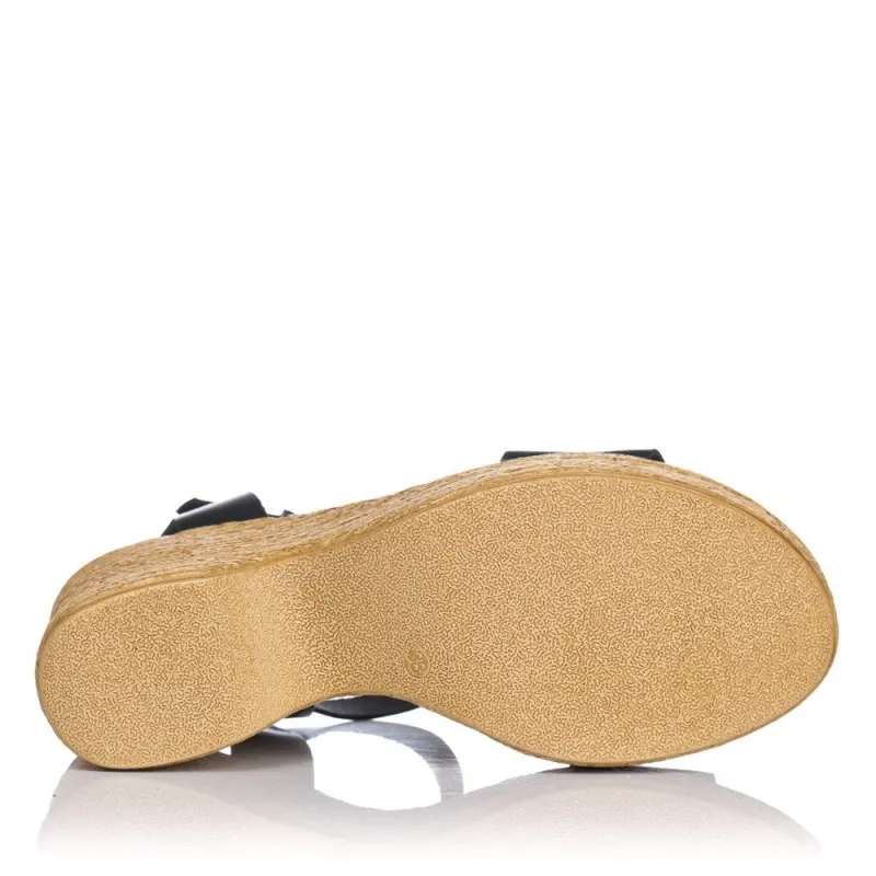 Sandalias De TacÓn Porronet 2992 Mujer Negro