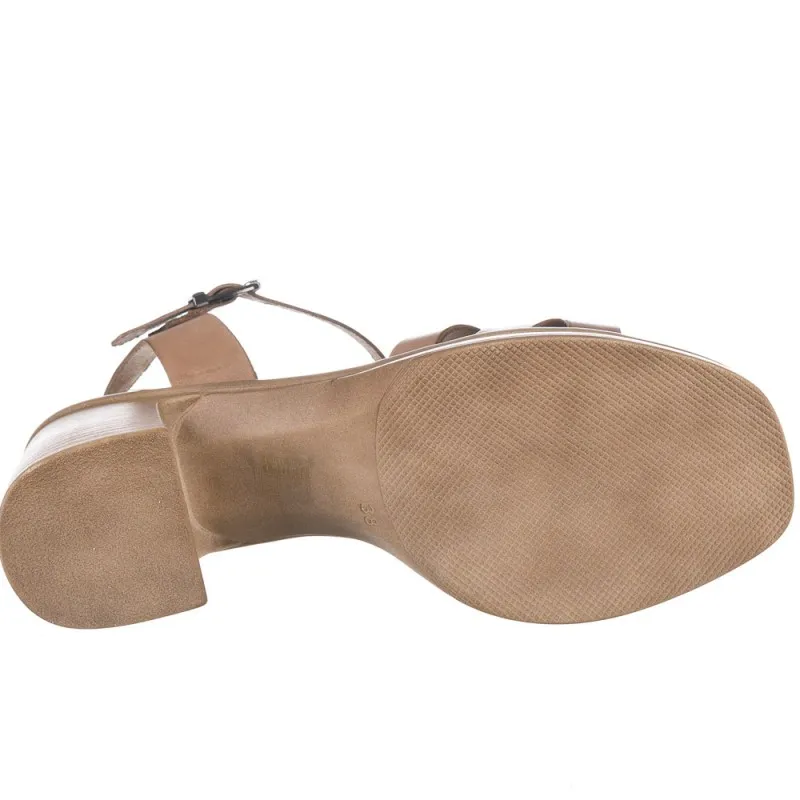 Sandalias De Tacón Porronet 3052 Mujer Taupe