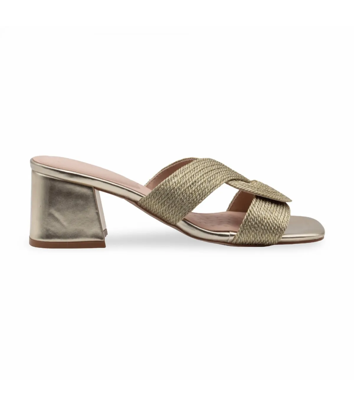 SANDALIAS VESTIR MUJER TACÓN BAJO 241019