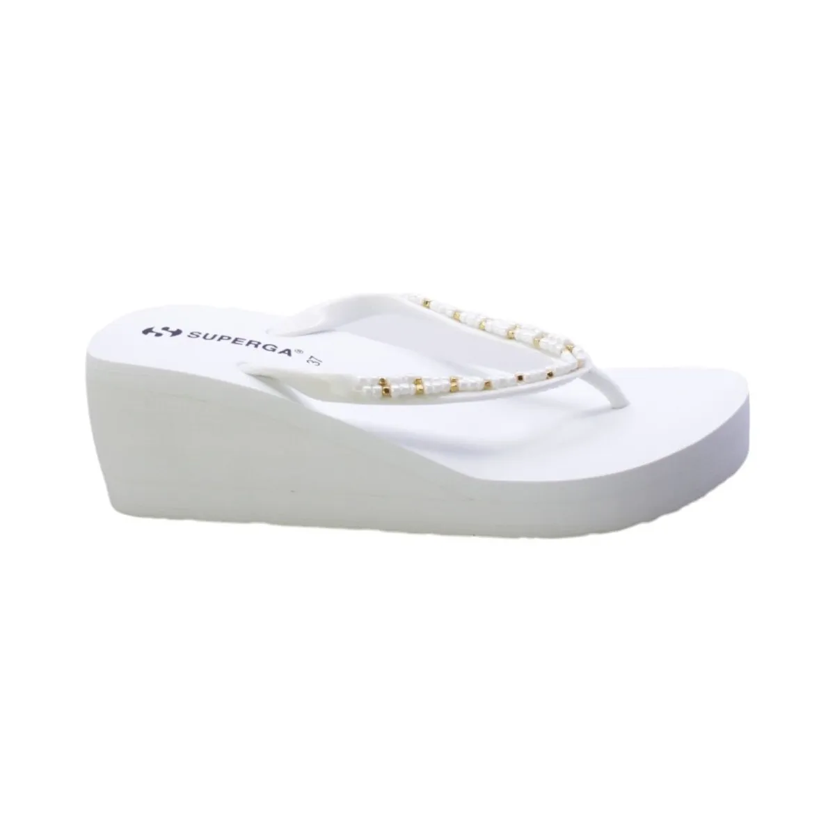 Sandalo Infradito Donna Bianco S24u191/24