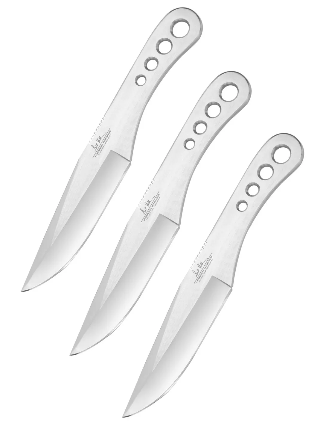 Set 3 chuchillos lanzadores con funda Gil Hibben