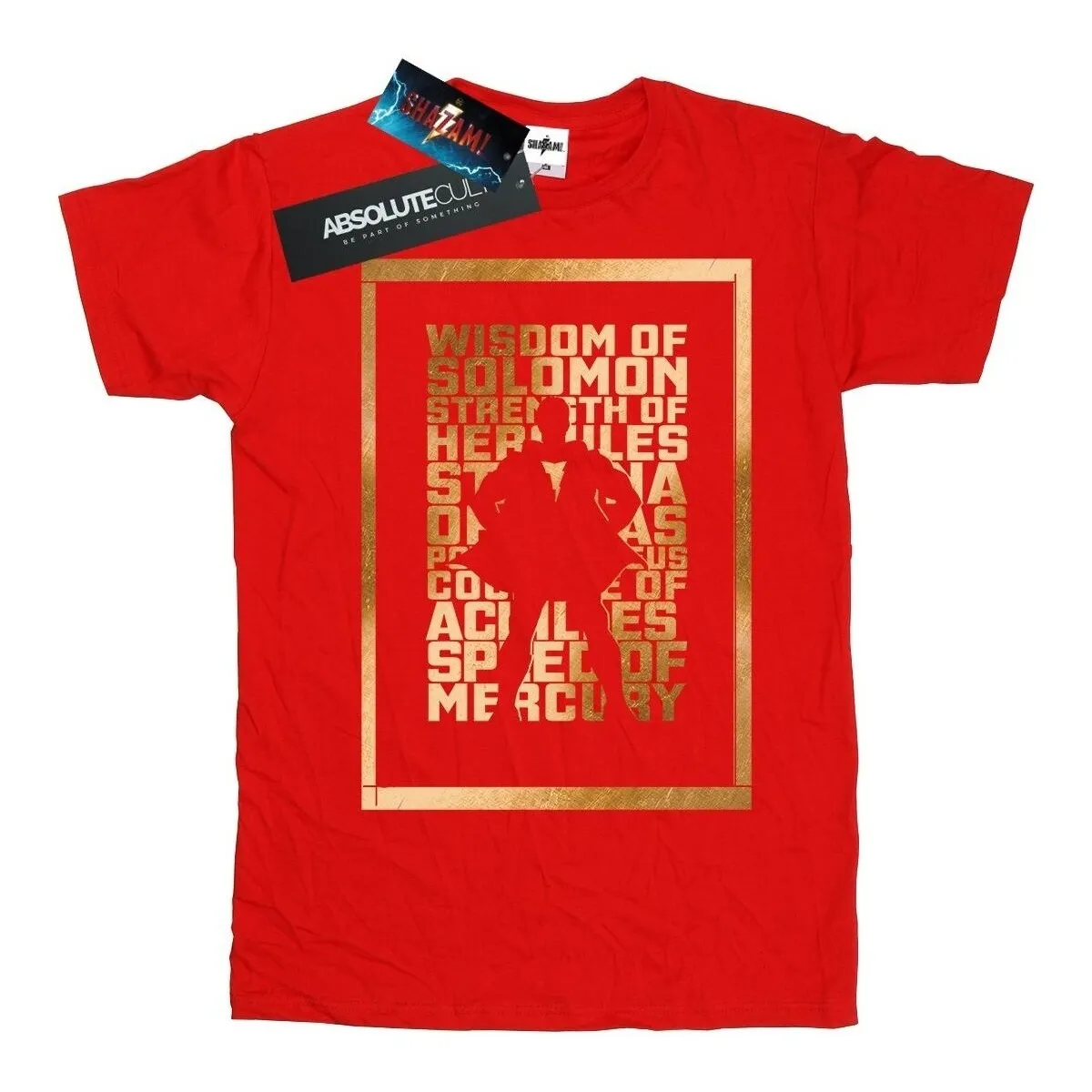Shazam Gold Text