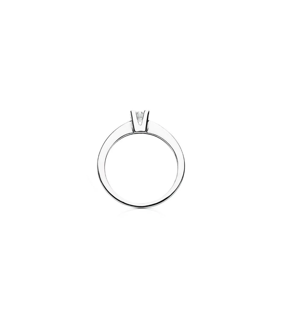 Solitaire Parisee 0.20 Ct. 18 K