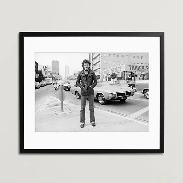 Sonic Editions Framed Bruce Springsteen on Sunset Strip
