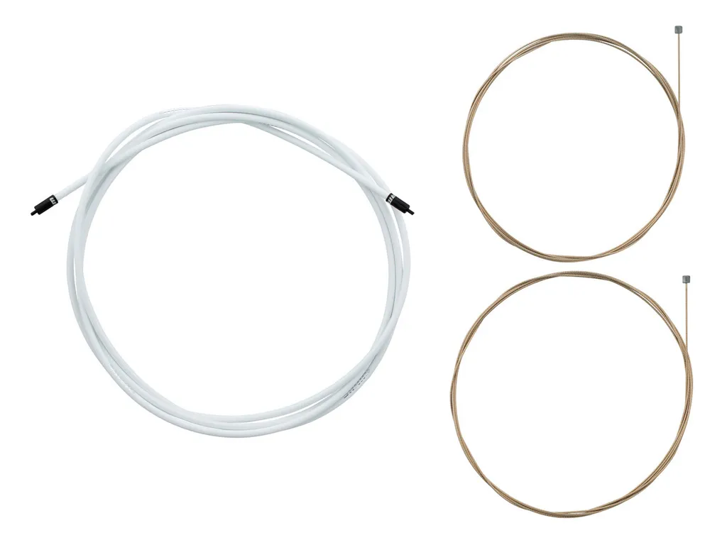 SRM CABLEFUNDA CAMBIO SLICKWIRE ROAD/MTB 4MM WHITE V2