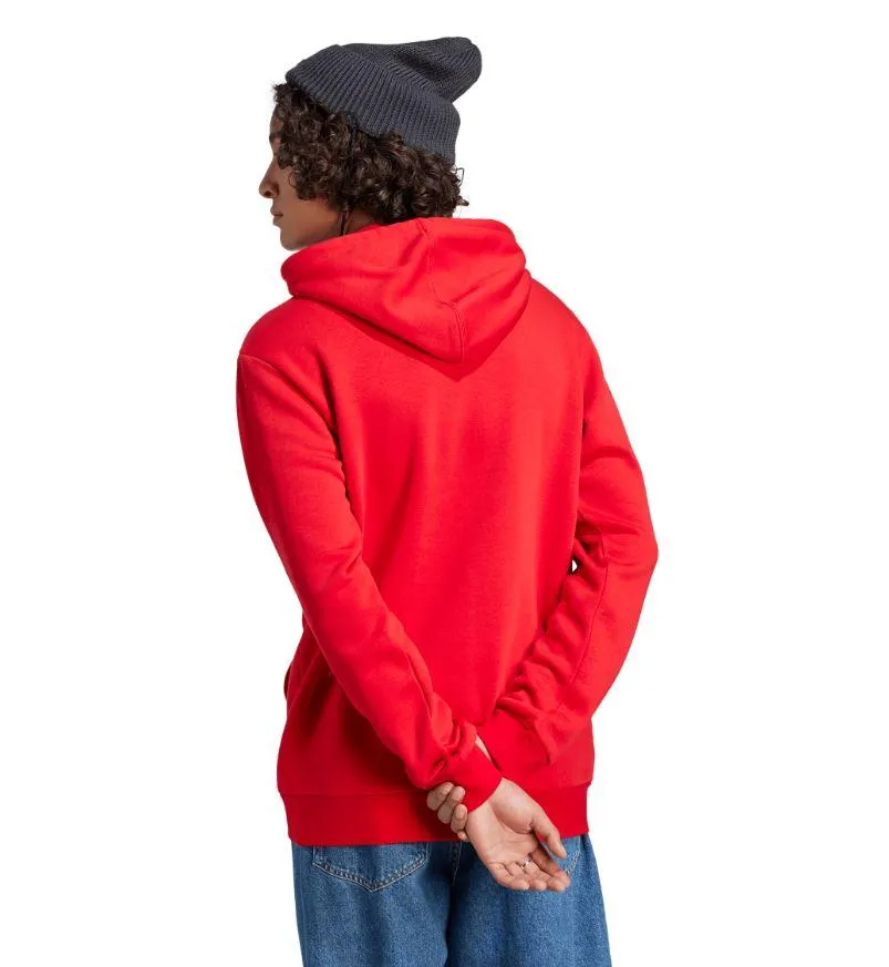 Sudadera con capucha Adidas Essentials Big Logo Roja