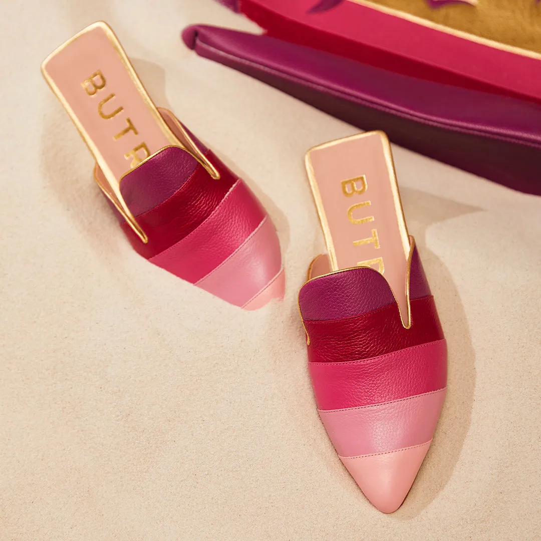 SUNSET MULE FLAT MULTICOLOR