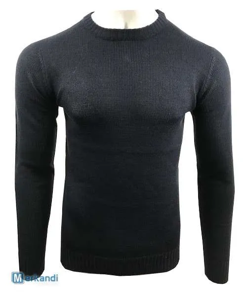 Suéter liso para hombre