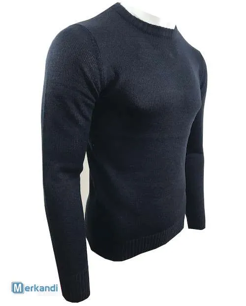 Suéter liso para hombre