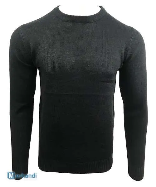 Suéter liso para hombre