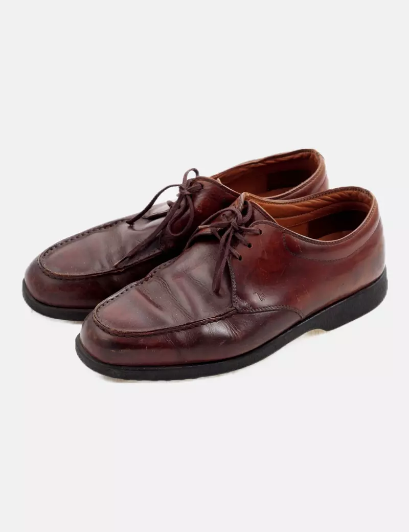 Tod's Zapato marrón acordonado