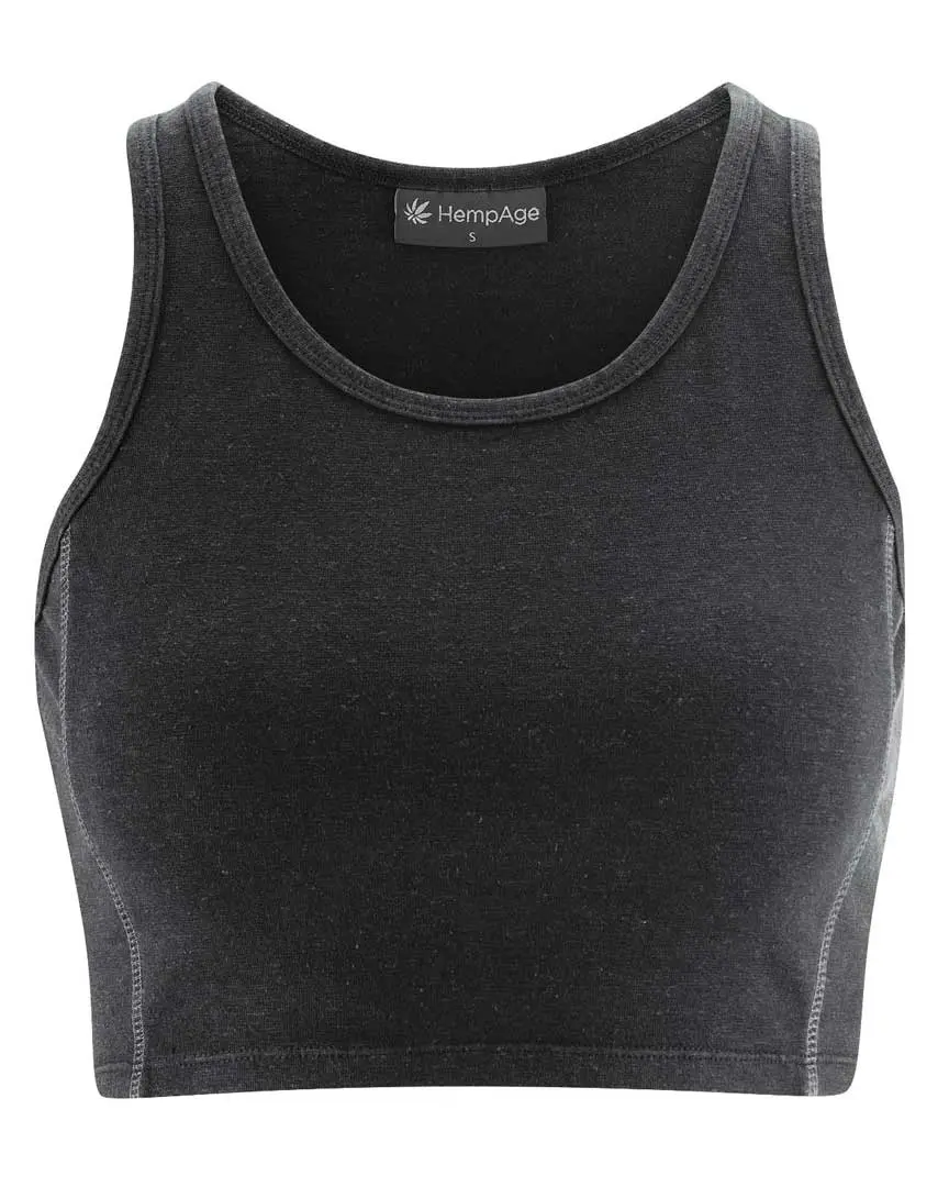 Top yoga de cáñamo y algodón orgánico