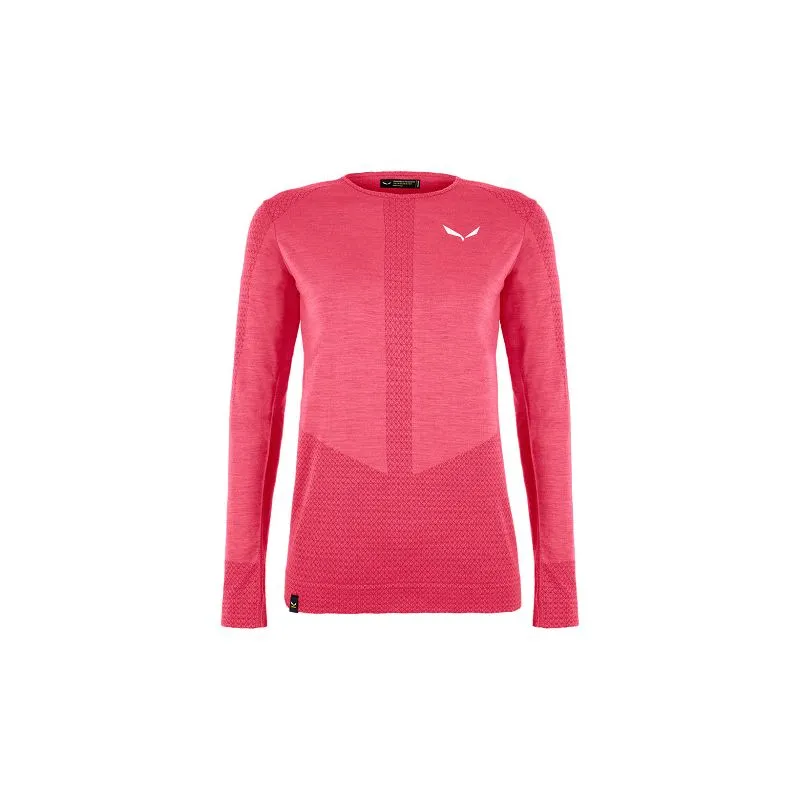 Tops técnicos Salewa Zebru Responsive L/s Tee (rosa virtual) mujer