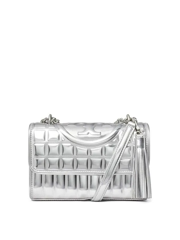 TORY BURCH BOLSA BANDOLERA  PLATA