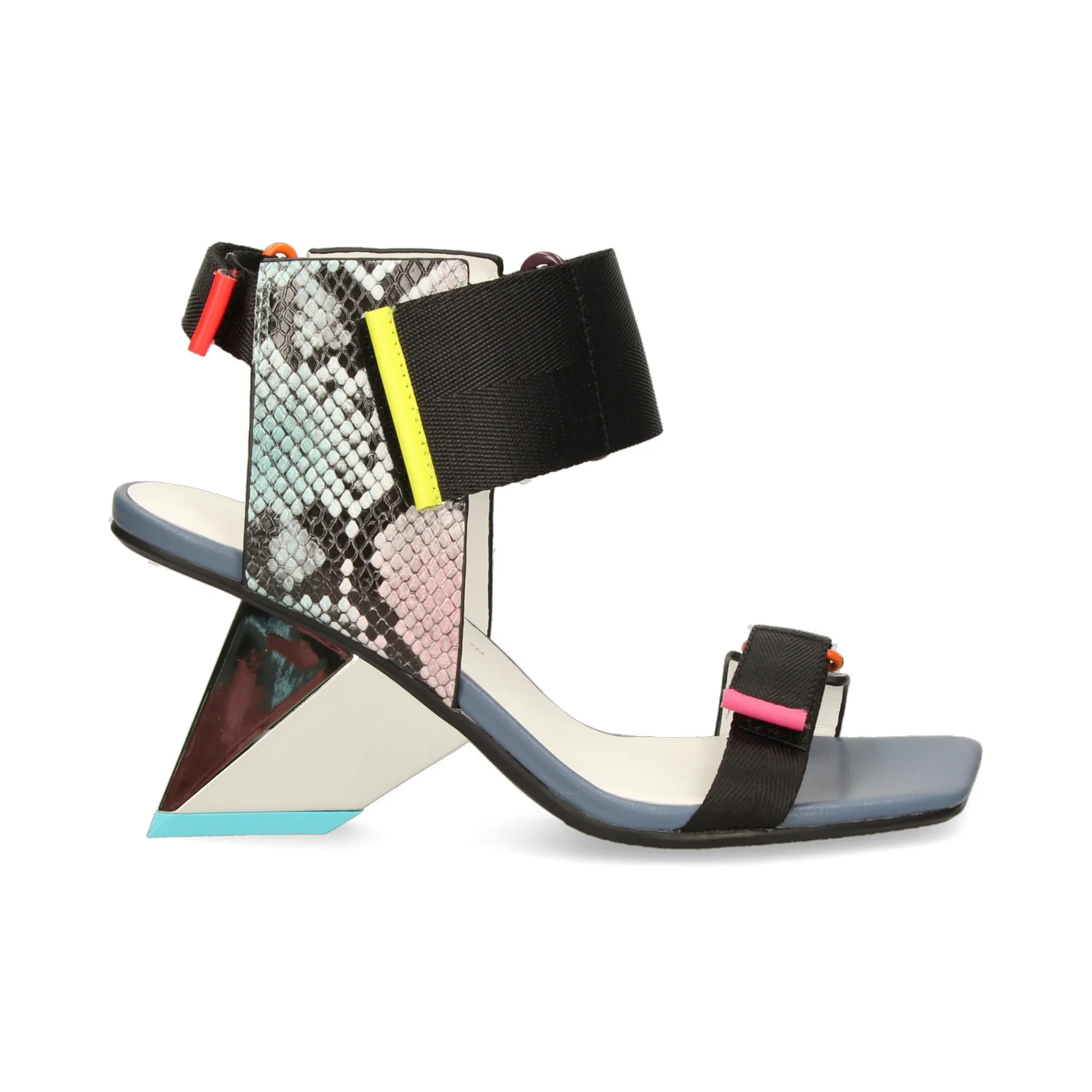 UNITED NUDE Sandalias con tacón de Mujer NATURAL