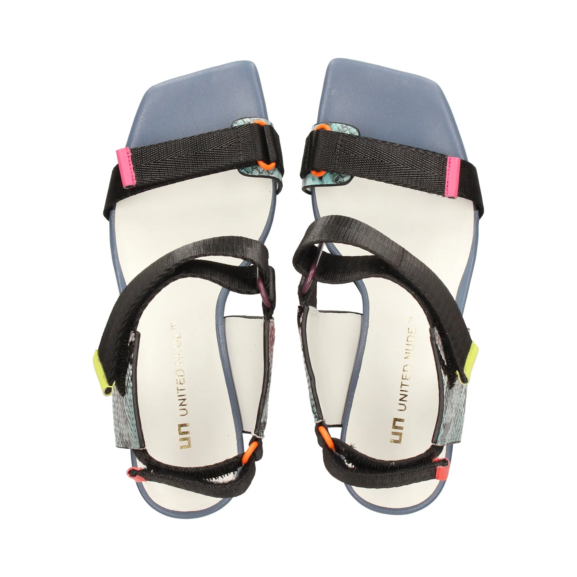 UNITED NUDE Sandalias con tacón de Mujer NATURAL