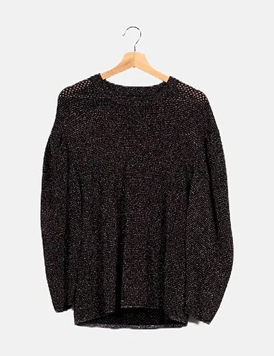 Uterqüe Suéter glitter multicolor