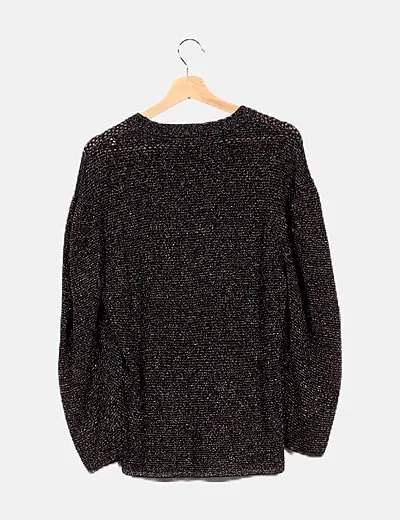 Uterqüe Suéter glitter multicolor