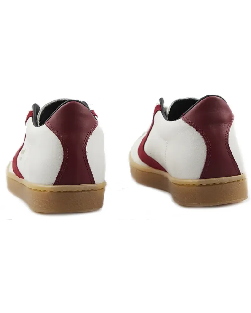 VALSPORT  TOURNAMENT BIANCO/ROSSO  LEATHER HONEY SOLE DEEP