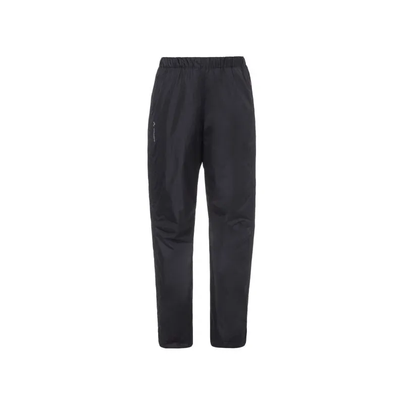 VAUDE BLACK FLUID FULLZIP PANT (PARA MUJER)
