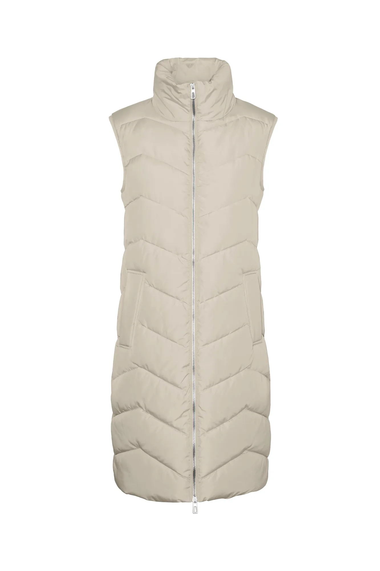 Vero Moda Chaleco midi acolchado