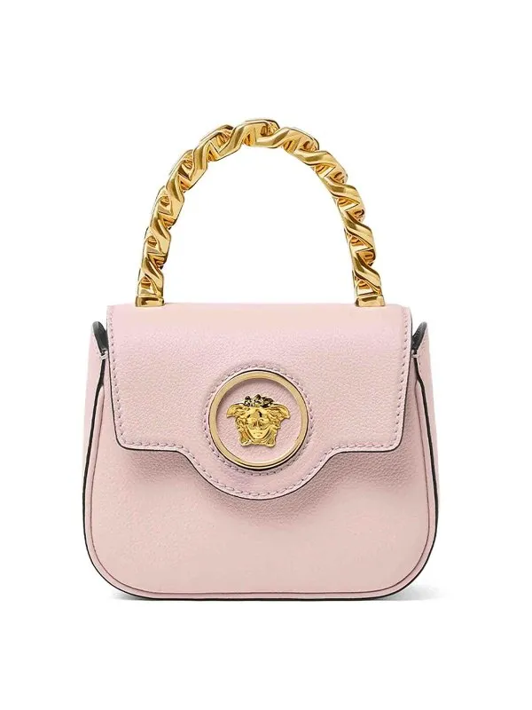 VERSACE BOLSA BANDOLERA  DORADO