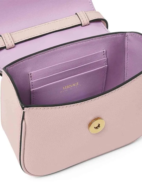 VERSACE BOLSA BANDOLERA  DORADO