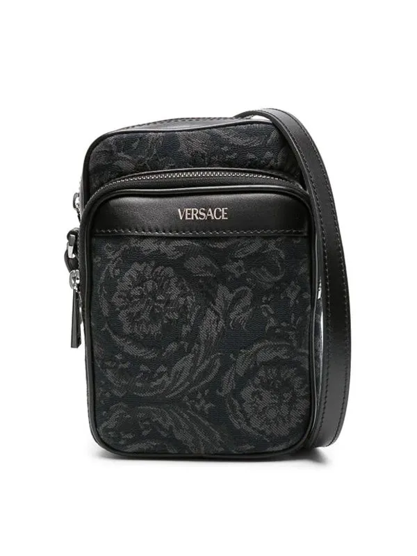 VERSACE BOLSA DE HOMBRO  NEGRO