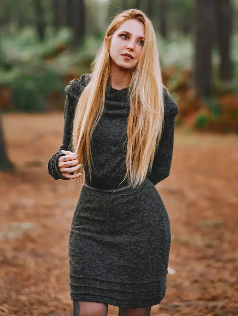 Vestido suéter 